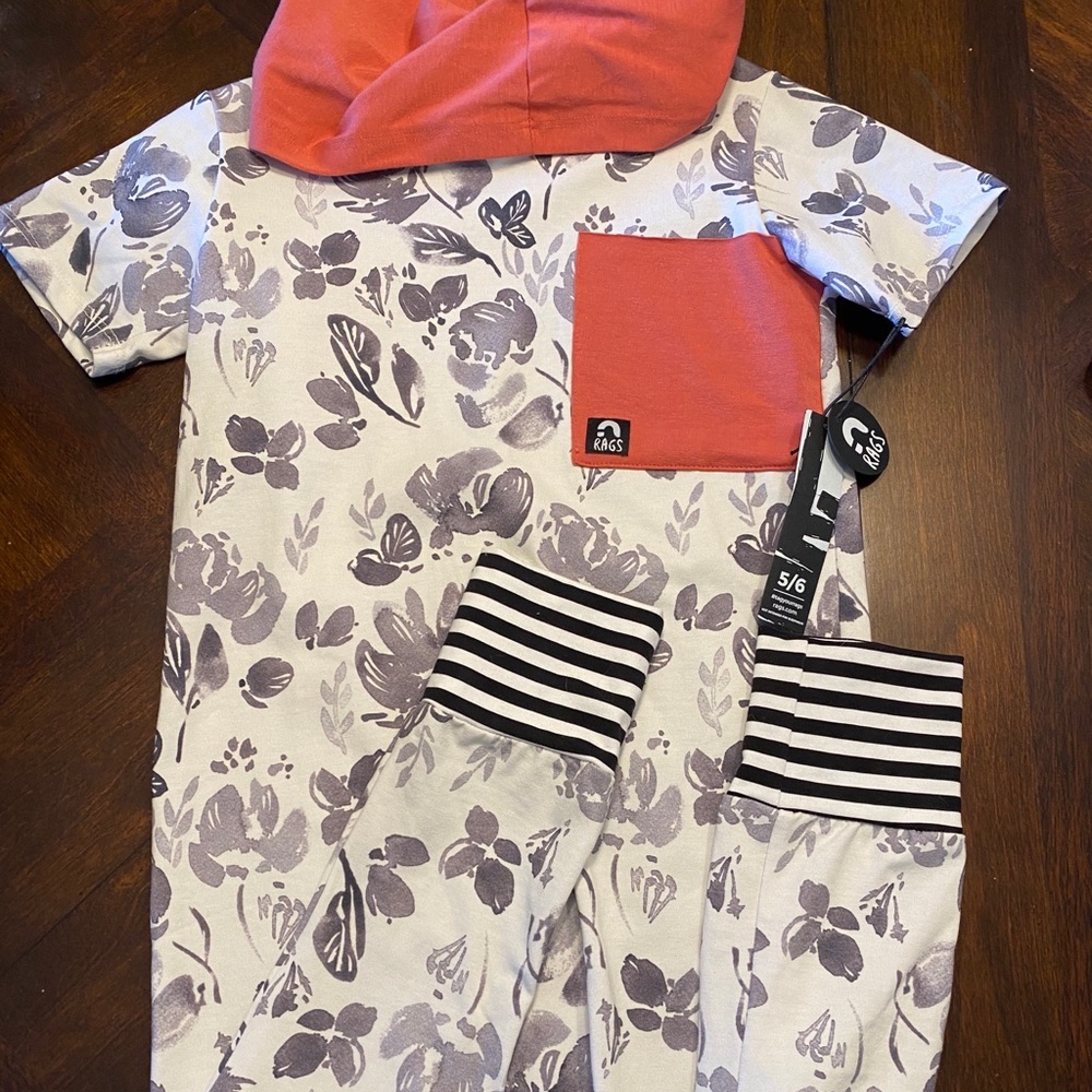 5/6 Rags Watercolor Floral